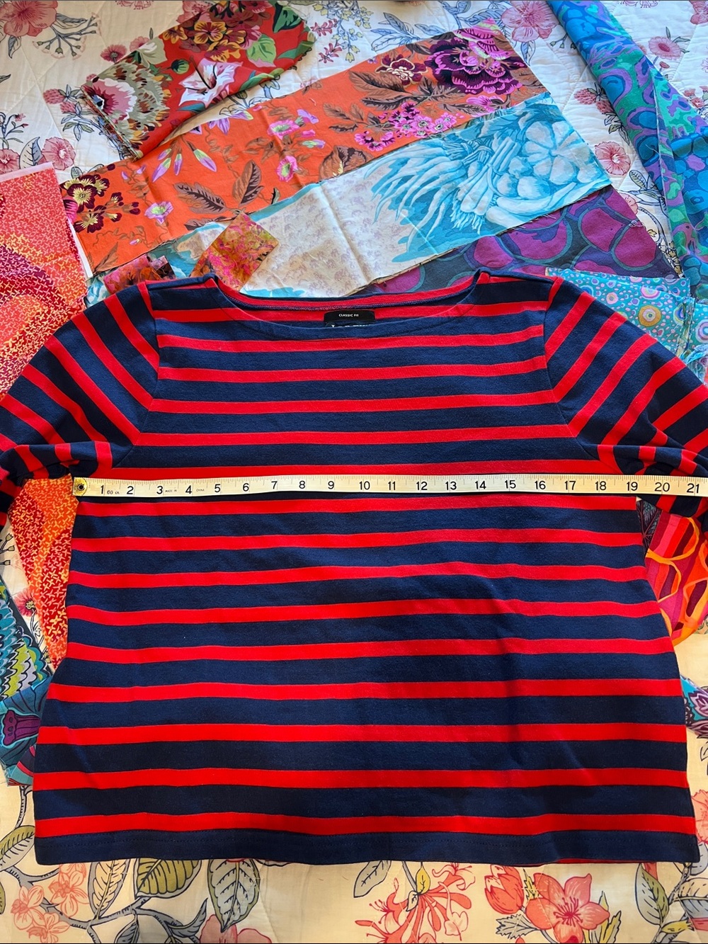 Darling J Crew Boatneck Top M - Picture 6 of 7